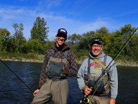 Guided Steelhead Day on the Lower Grand River - Father and Son - October 19th, 2019